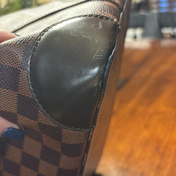 Louis Vuitton Damier Hampstead MM shoulder tote bag - Picture 6 of 17